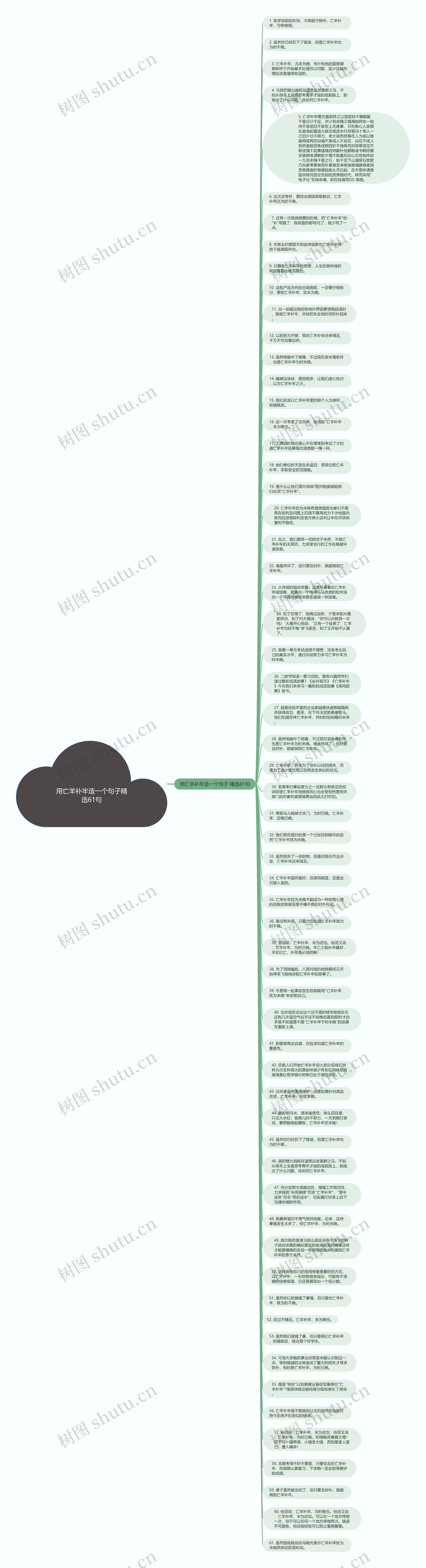 用亡羊补牢造一个句子精选61句