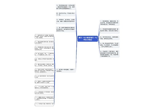 每天一句小情话(每天一句早安小情话)