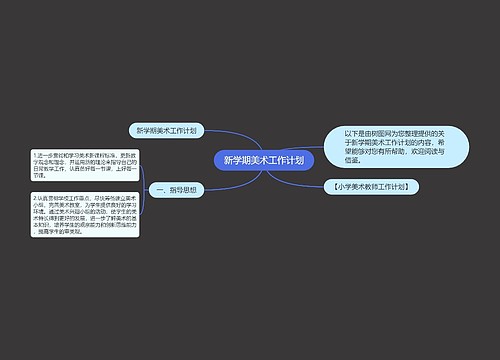 新学期美术工作计划