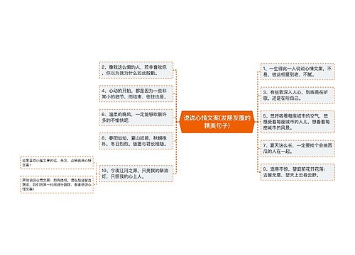 说说心情文案(发朋友圈的精美句子)