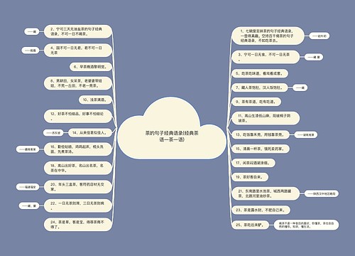 茶的句子经典语录(经典茶语一茶一语)
