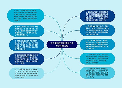 哲理美句正能量(激励人拼搏奋斗的文案)