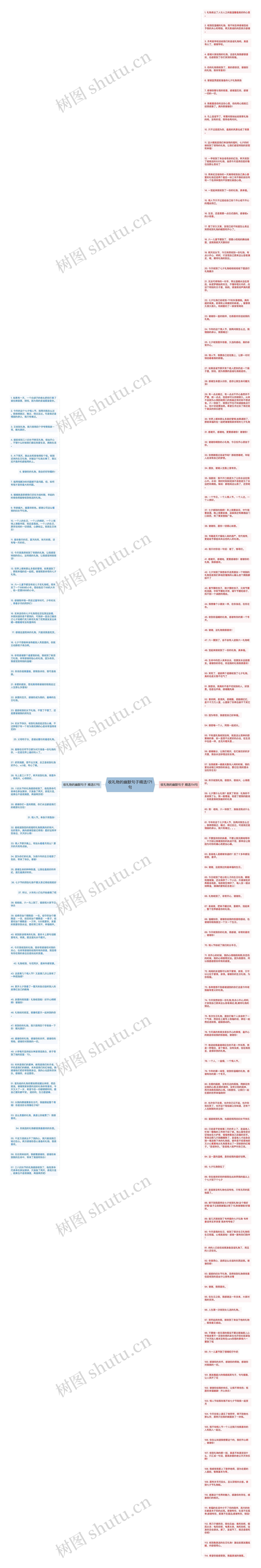 收礼物的幽默句子精选171句思维导图高清图 收礼物的幽默句子精选171句思维导图