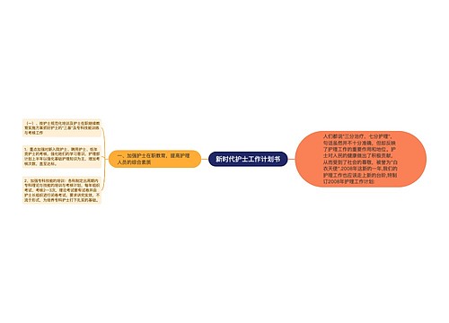 新时代护士工作计划书