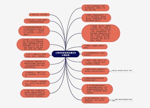 心情说说短语(朋友圈说说心情短语)