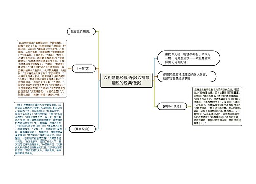 六祖慧能经典语录(六祖慧能说的经典语录)