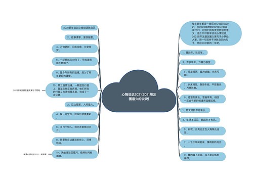 心情说说2021(2021朋友圈最火的说说)