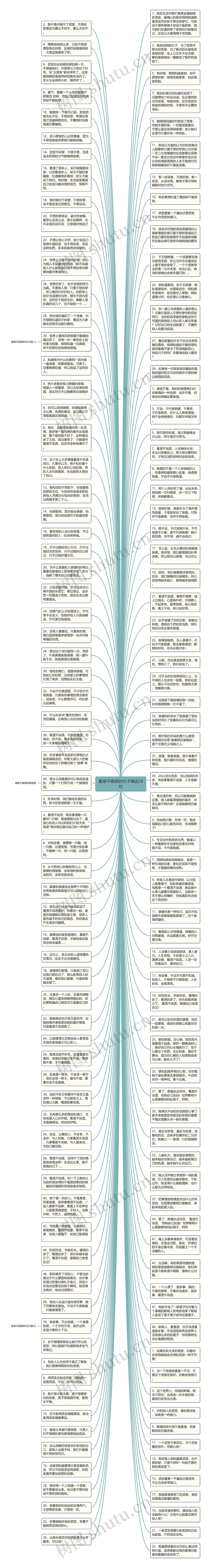 看穿不揭穿的句子精选29句思维导图