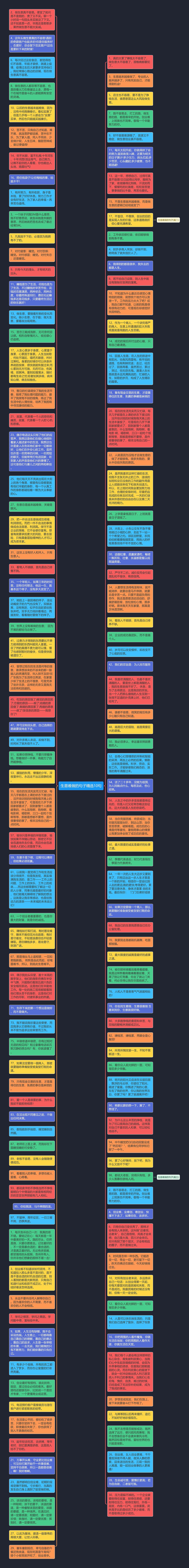 生意难做的句子精选10句思维导图