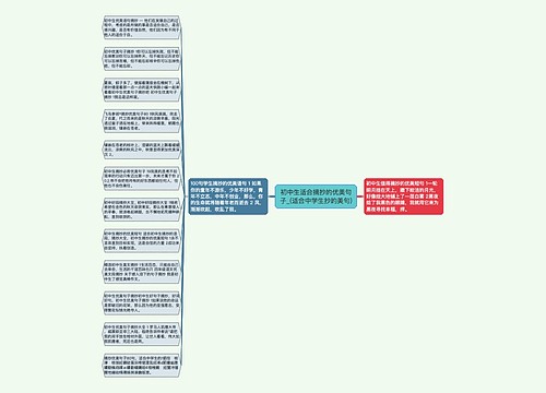 初中生适合摘抄的优美句子_(适合中学生抄的美句)