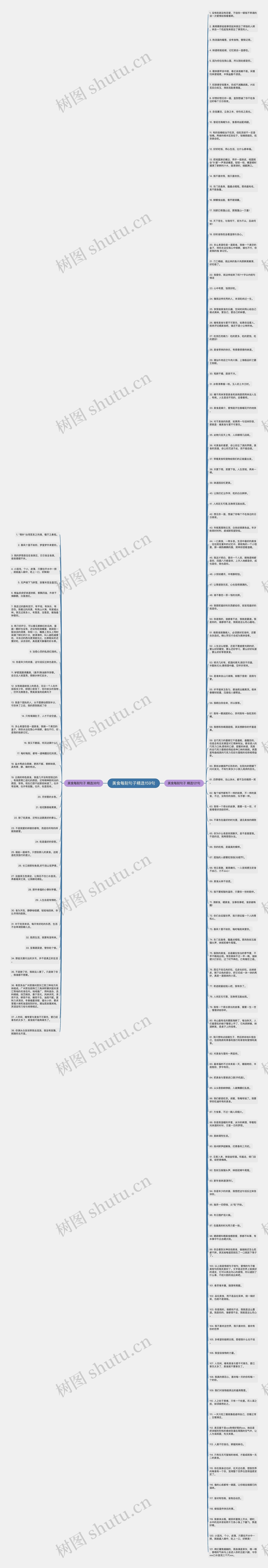 美食每刻句子精选159句思维导图