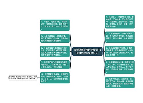 发微信朋友圈的经典句子(适合各种心情的句子)