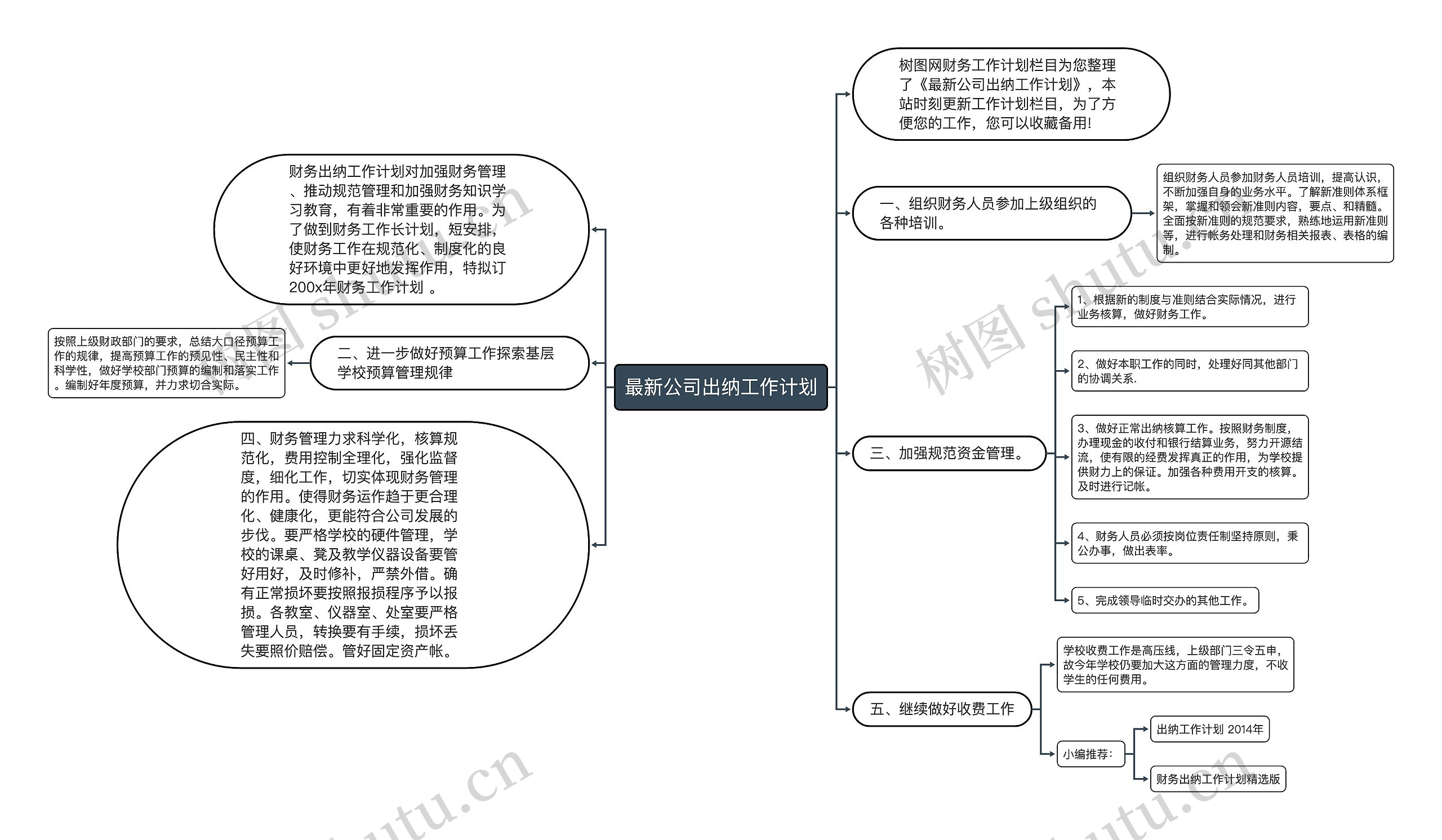 最新公司出纳工作计划