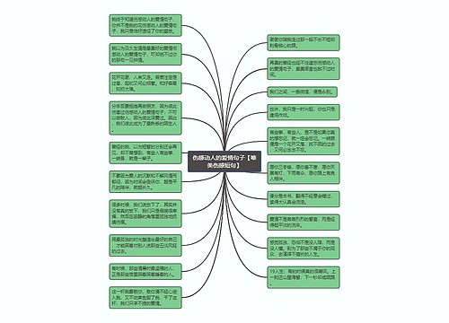 伤感动人的爱情句子【唯美伤感短句】