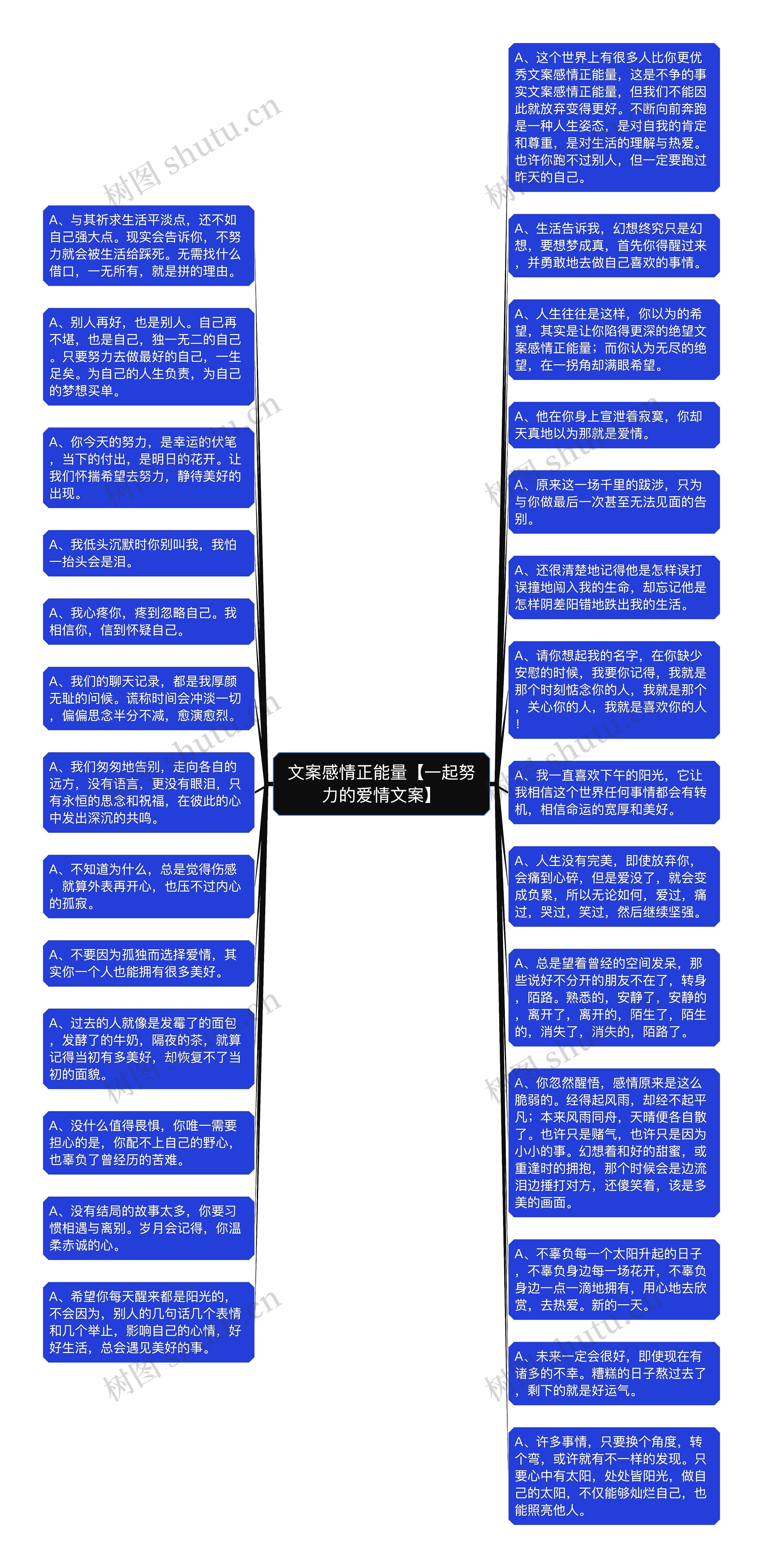 文案感情正能量【一起努力的爱情文案】