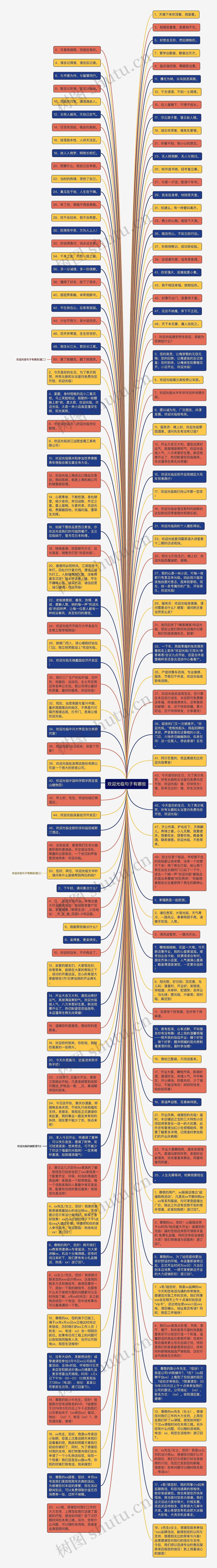 欢迎光临句子有哪些思维导图