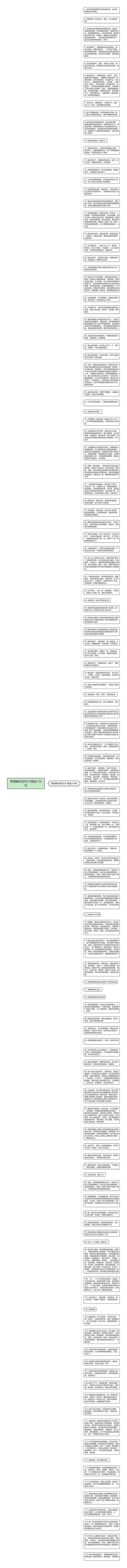 赞美睡衣的句子精选120句思维导图