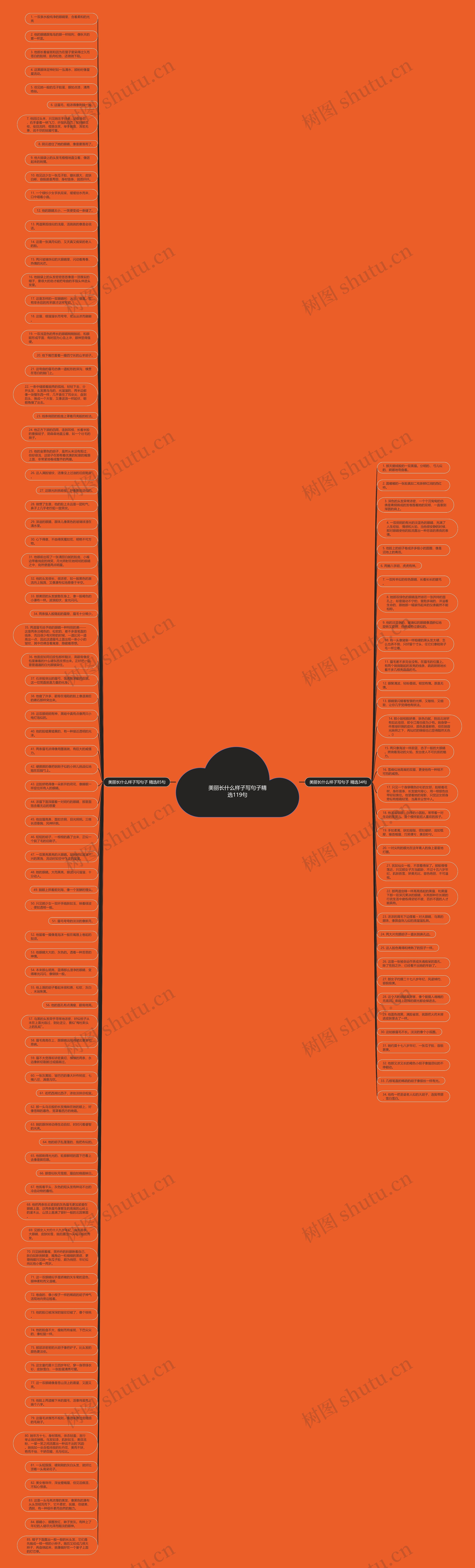 美丽长什么样子写句子精选119句思维导图
