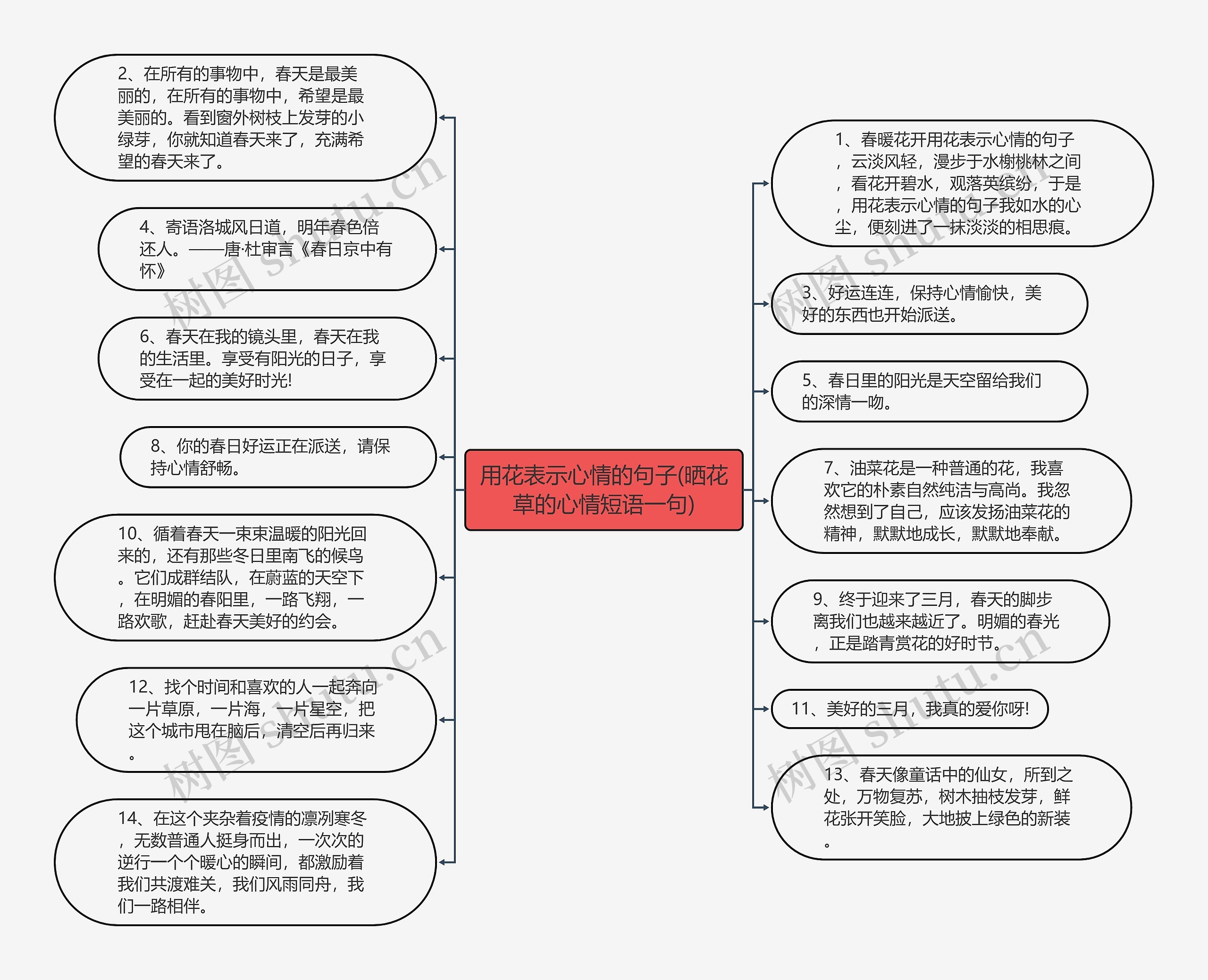 用花表示心情的句子(晒花草的心情短语一句)