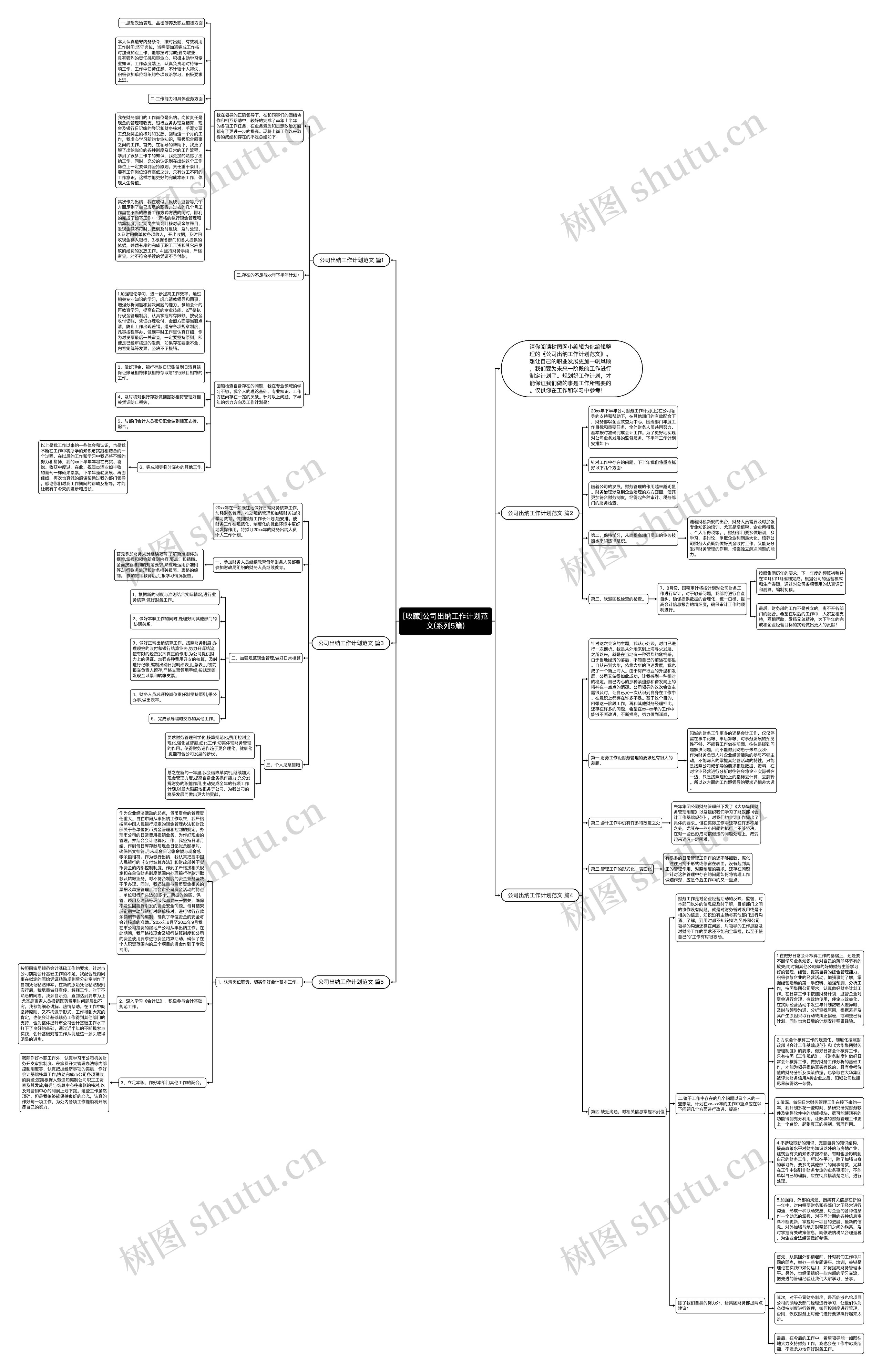 [收藏]公司出纳工作计划范文(系列5篇)