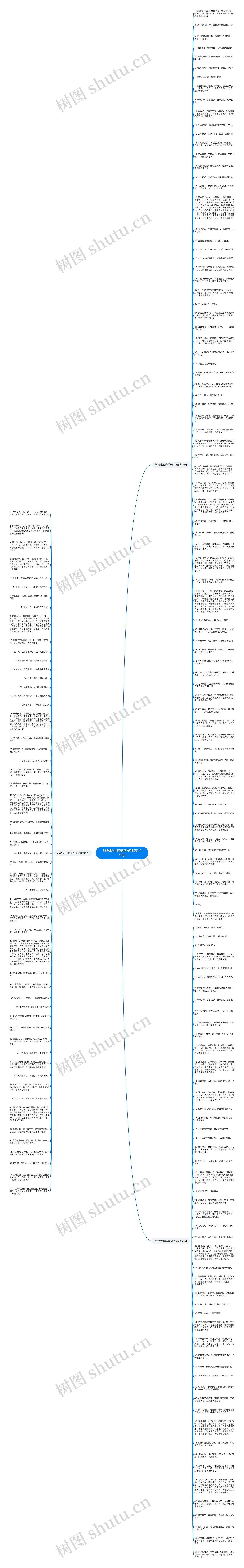 悠悠我心唯美句子精选179句思维导图