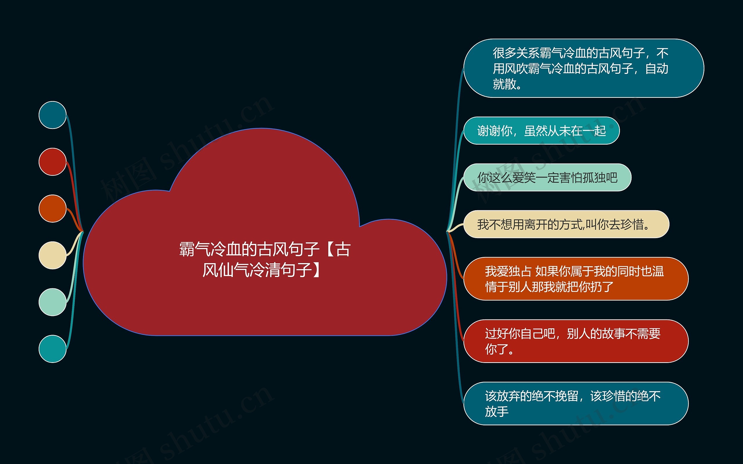 霸气冷血的古风句子【古风仙气冷清句子】