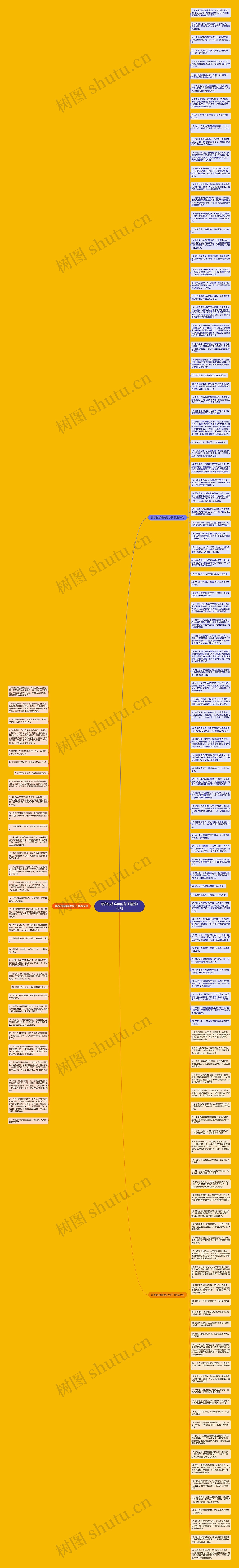 青春伤感唯美的句子精选147句思维导图
