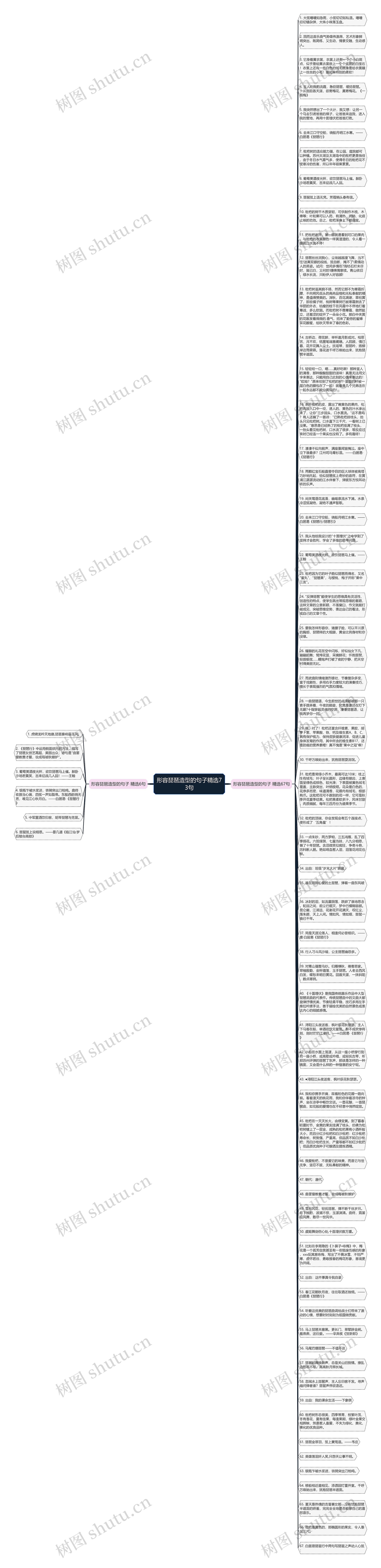 形容琵琶造型的句子精选73句思维导图