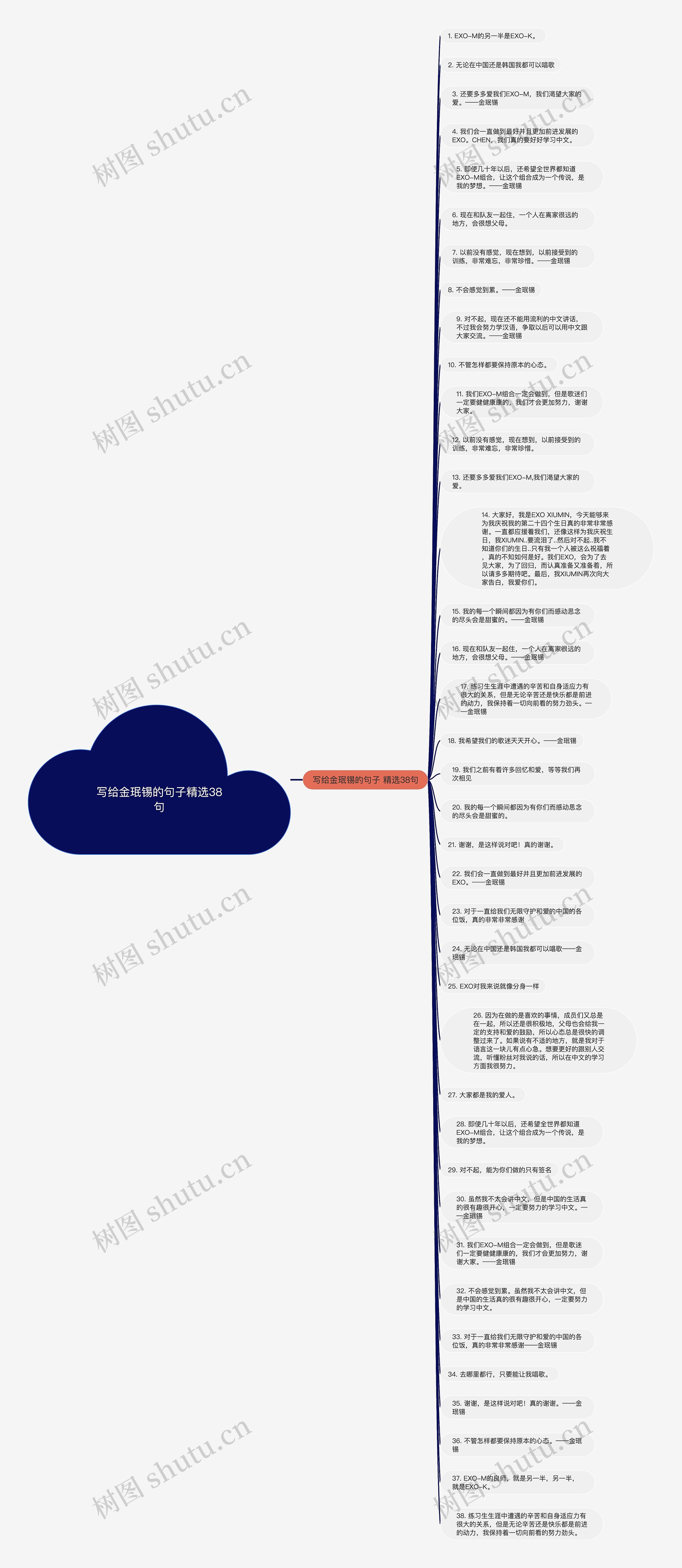 写给金珉锡的句子精选38句思维导图