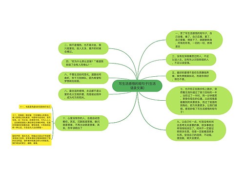 写生活感悟的短句子(生活语录文案)