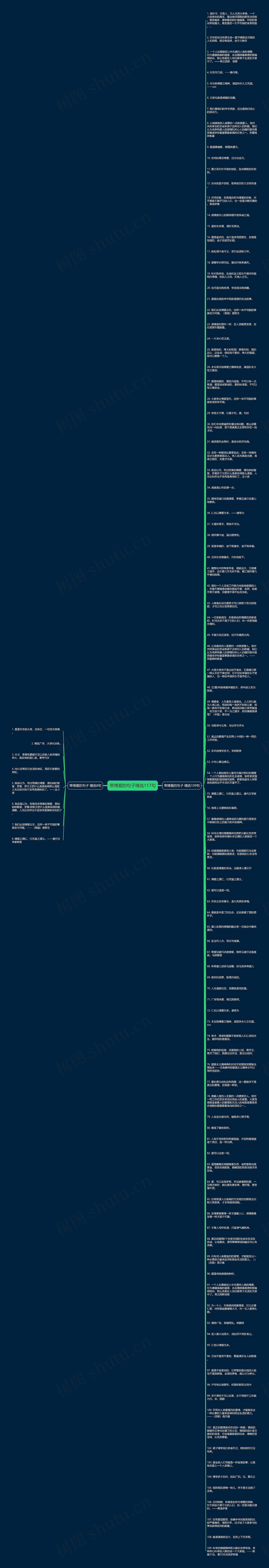 带博爱的句子精选117句思维导图