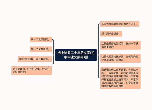 初中毕业二十年后文案(初中毕业文案简短)