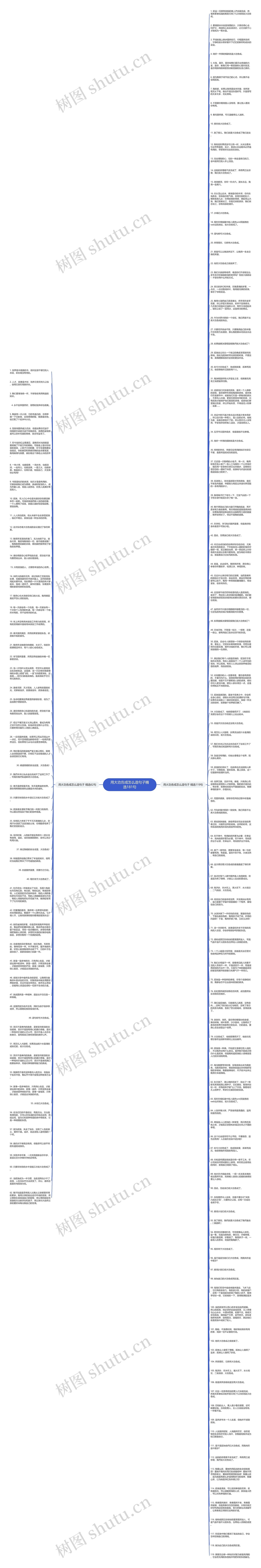 用大功告成怎么造句子精选181句思维导图