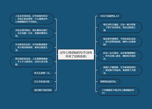 过年心情感触的句子(没有年味了经典语录)