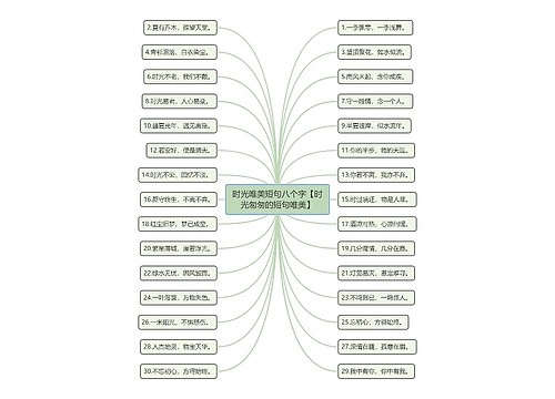 时光唯美短句八个字【时光匆匆的短句唯美】