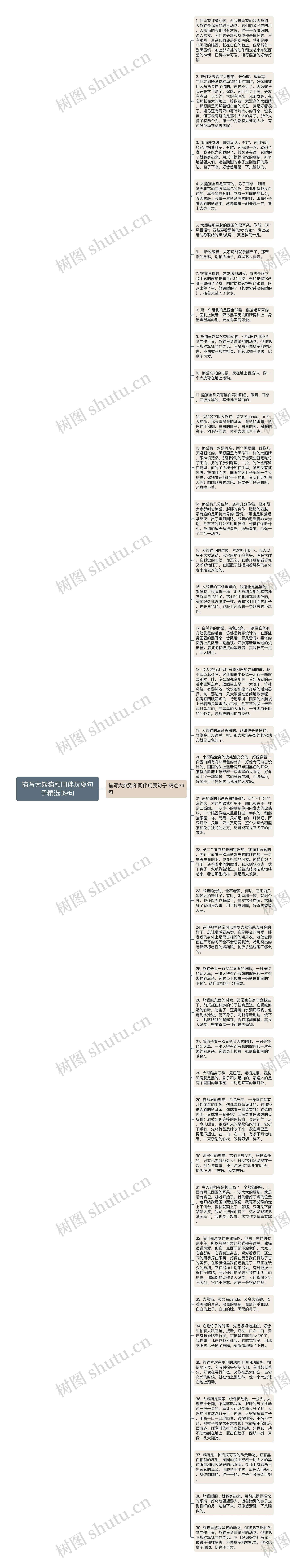 描写大熊猫和同伴玩耍句子精选39句