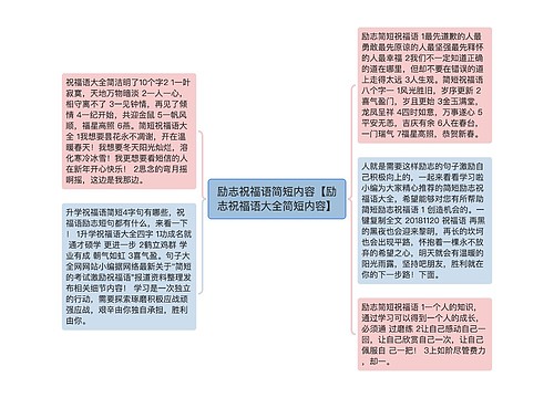 励志祝福语简短内容【励志祝福语大全简短内容】