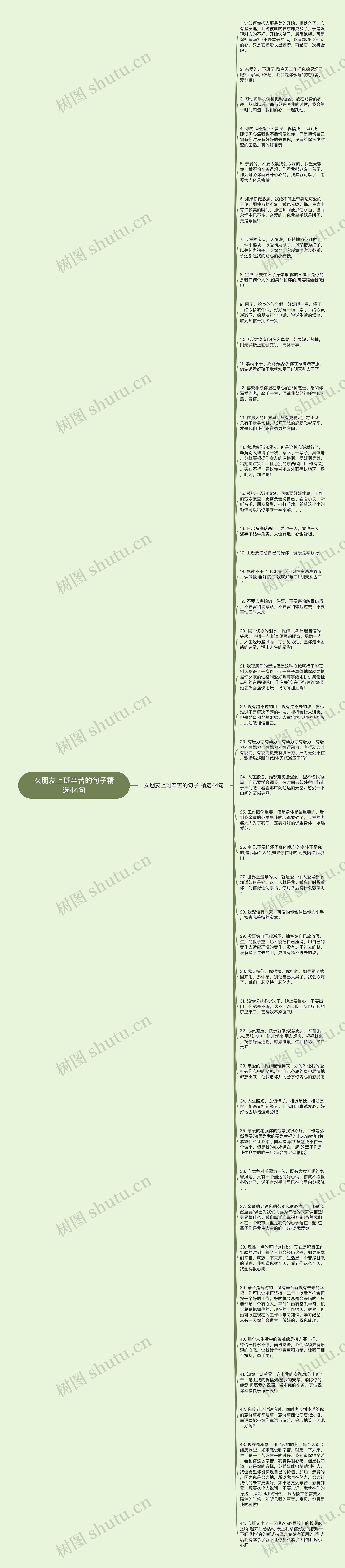 女朋友上班辛苦的句子精选44句