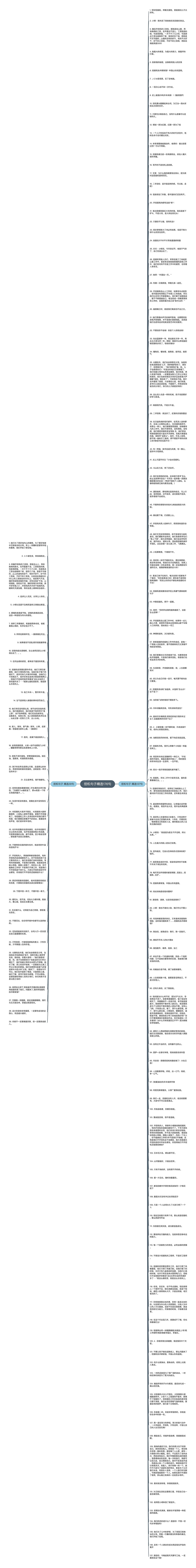 挖机句子精选176句思维导图
