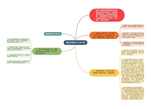 酒店应收会计工作计划