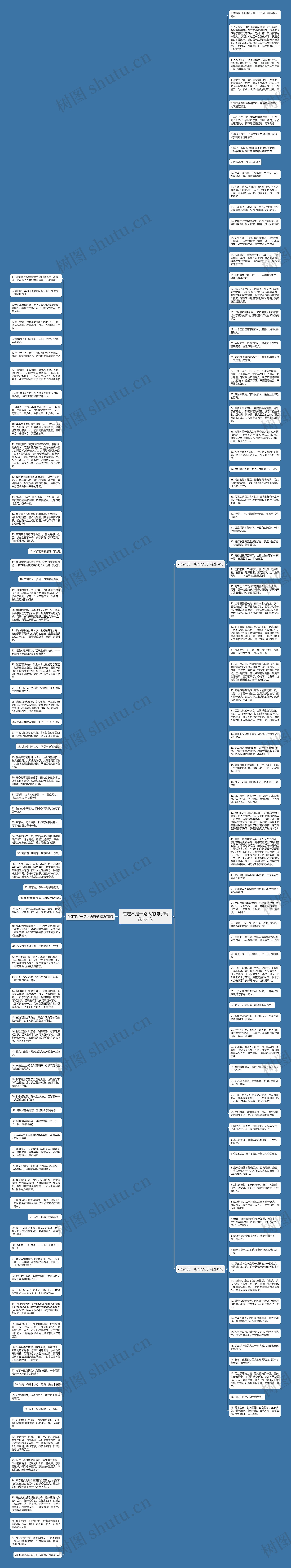 注定不是一路人的句子精选161句