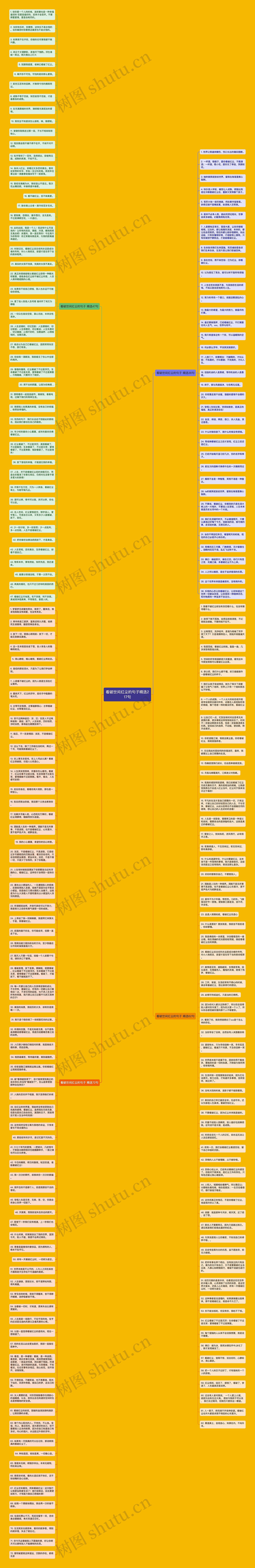 看破世间红尘的句子精选217句思维导图