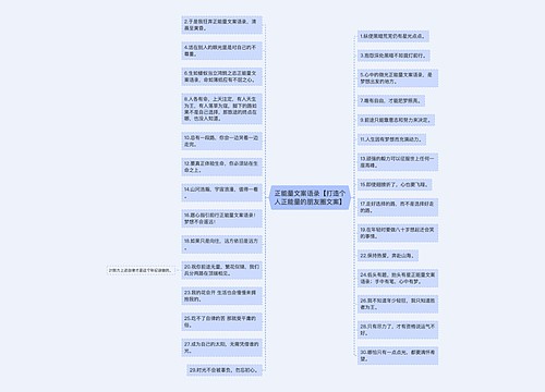 正能量文案语录【打造个人正能量的朋友圈文案】