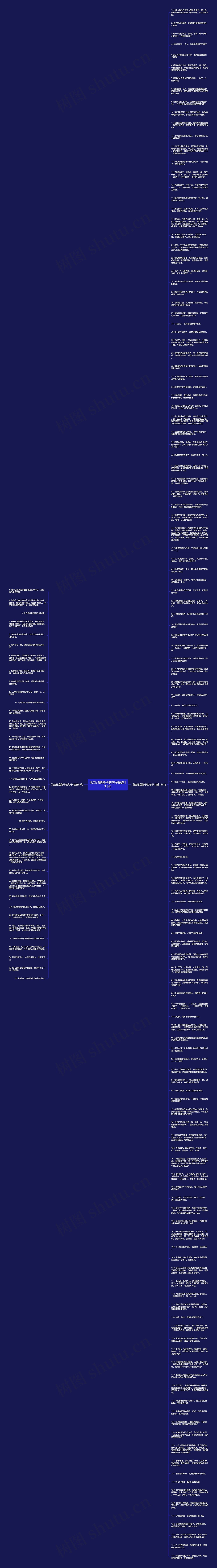 说自己是傻子的句子精选171句思维导图