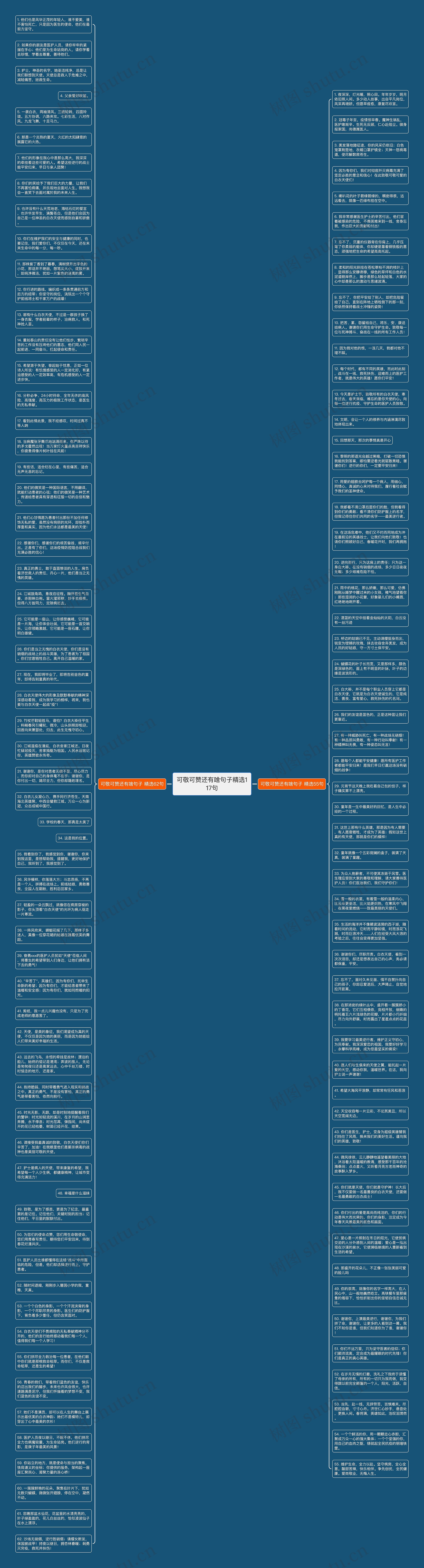 可敬可赞还有啥句子精选117句思维导图