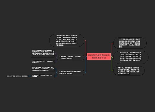 运动说说心情短语(运动后发朋友圈怎么写)