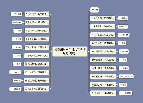 唯美短句八字【八字祝福短句唯美】