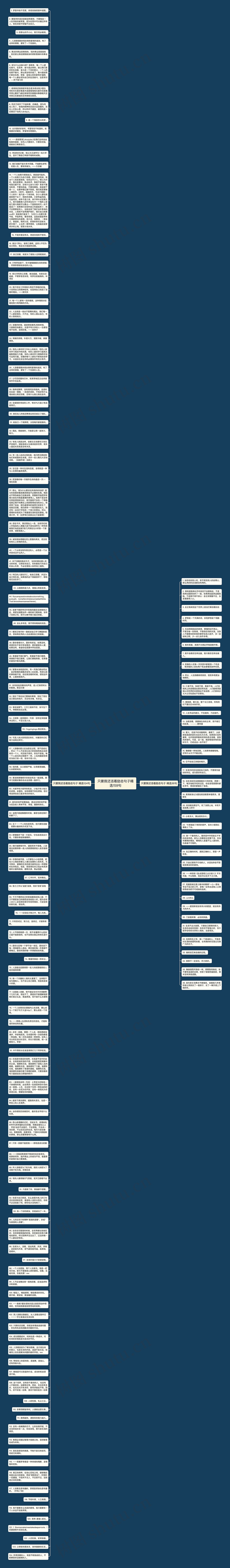 只要我还活着励志句子精选159句思维导图