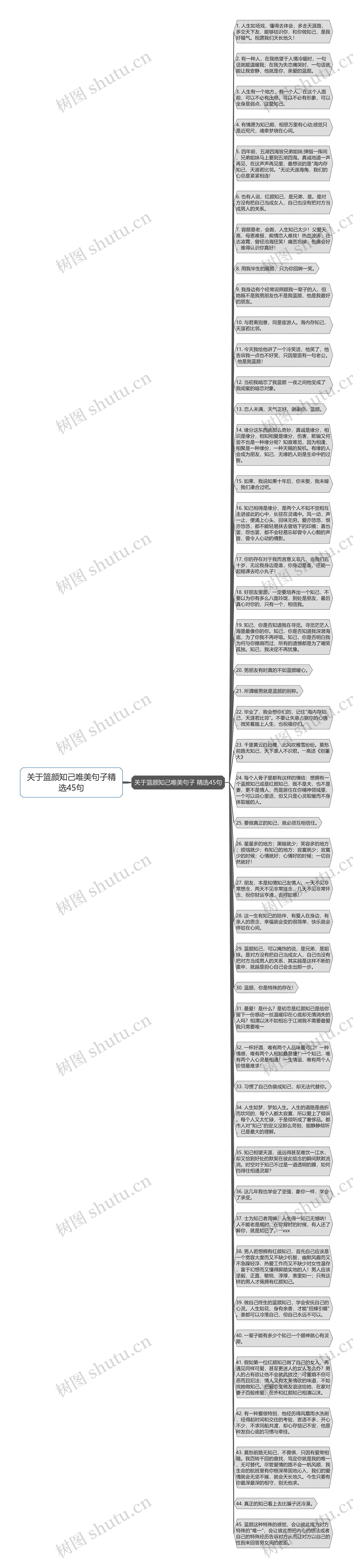 关于篮颜知己唯美句子精选45句