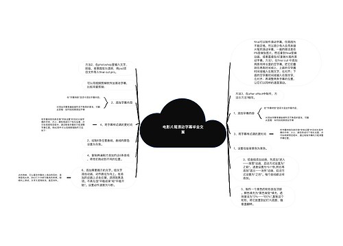 电影片尾滚动字幕毕业文案